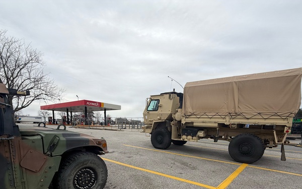 178th Engineer Battalion Responds to Winter Storm Fern