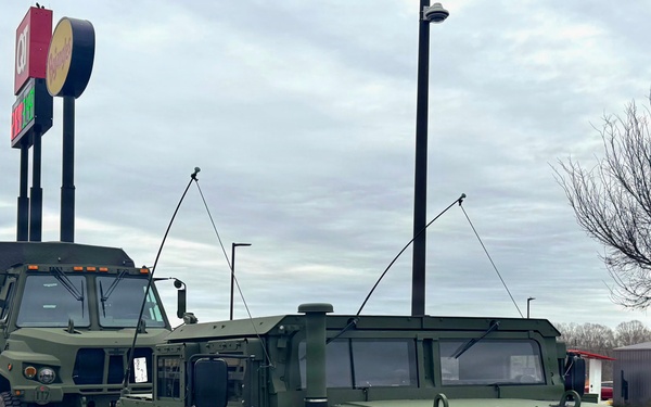 678 Air Defense Artillery Brigade responds to Winter Storm Fern