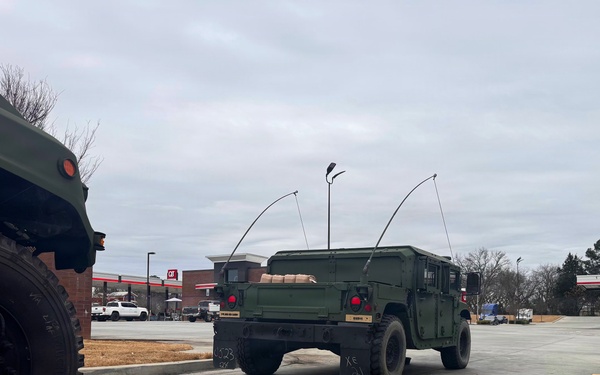 678 Air Defense Artillery Brigade responds to Winter Storm Fern