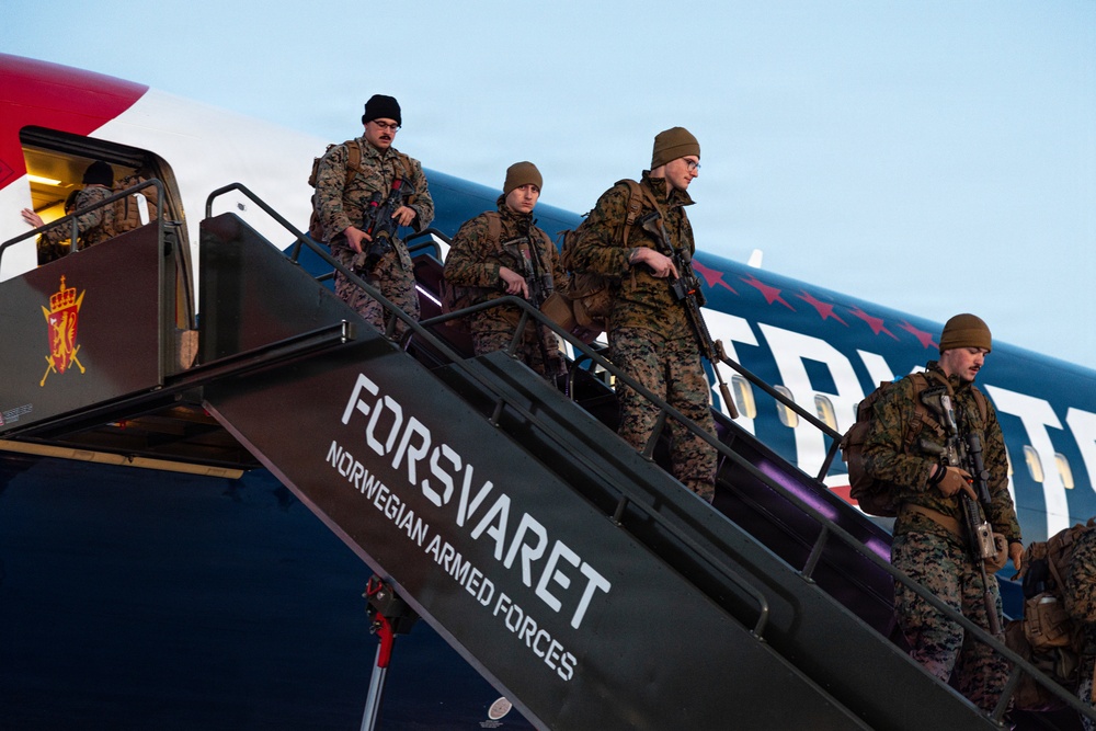 CORE26 |  U.S. Marines Travel to Norway for Cold Response 26