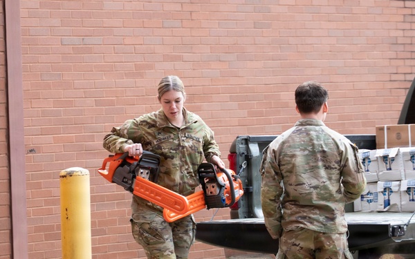VNG personnel staged, ready for  winter weather response support