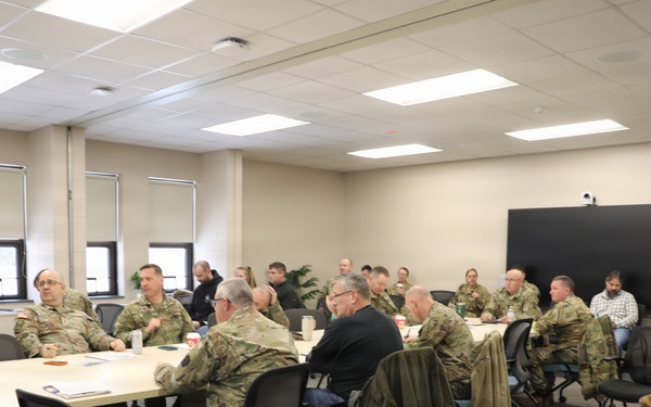 Retirement briefing with 28th ECAB