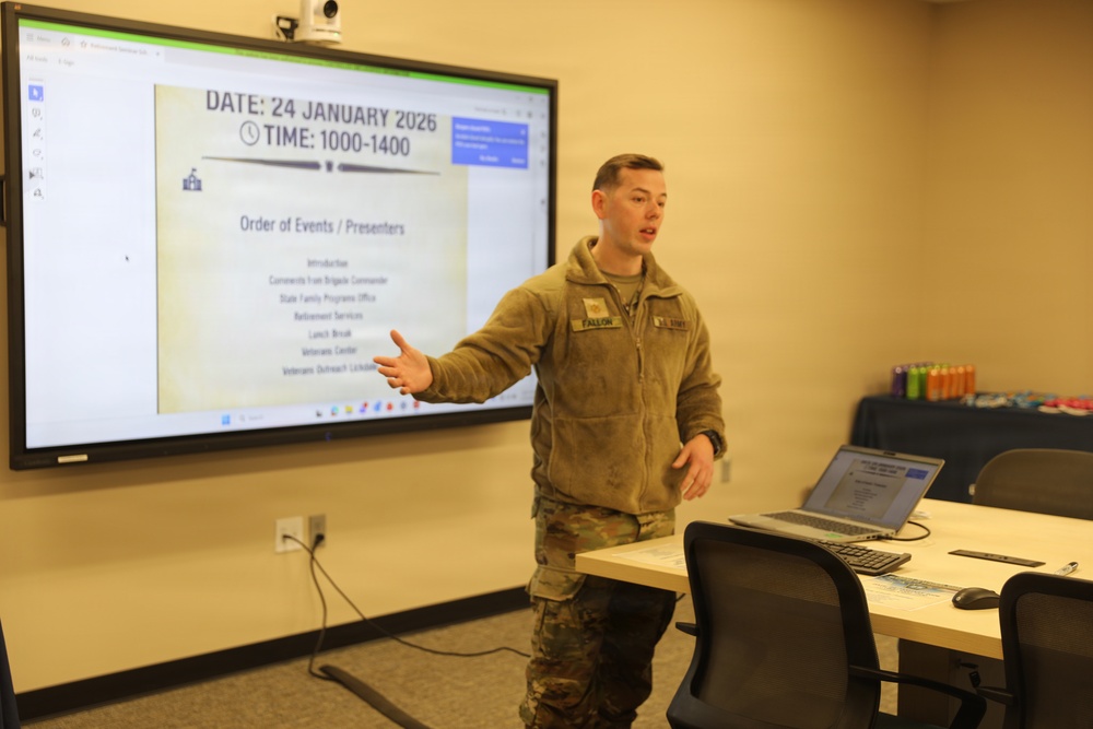 Retirement brief with 28th ECAB