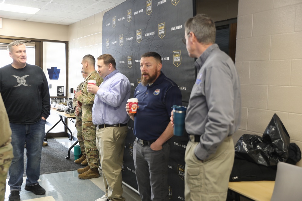 Retirement briefing with 28th ECAB