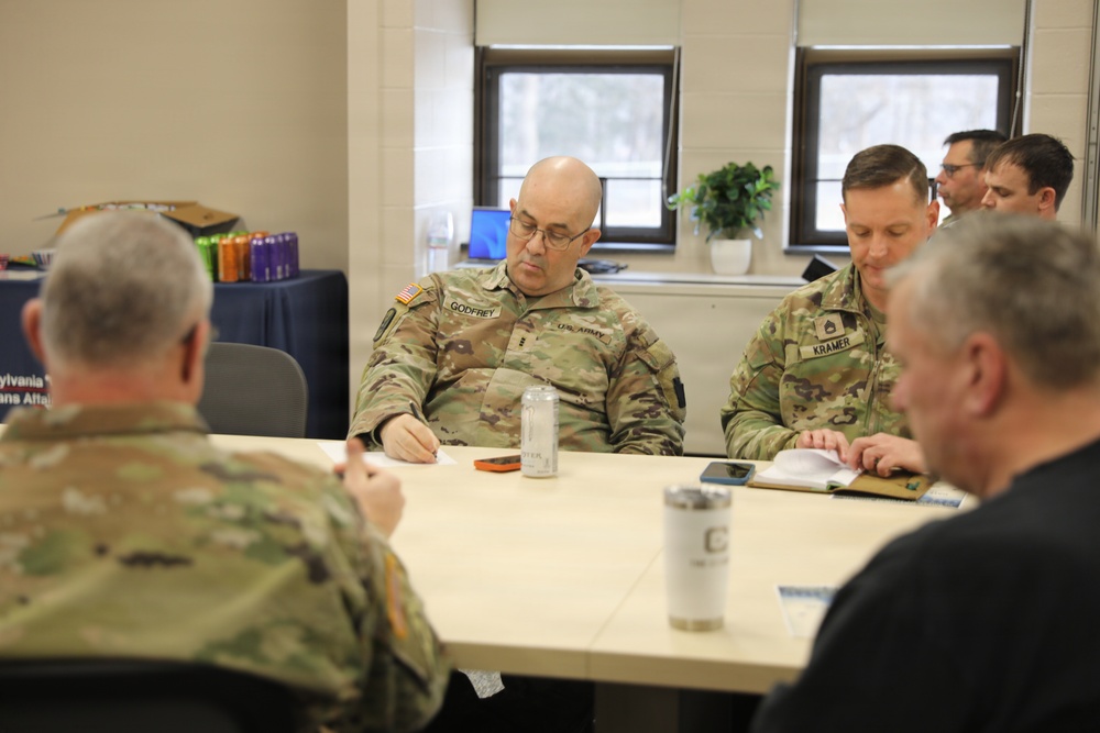 Retirement briefing with 28th ECAB