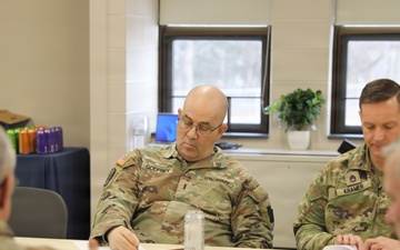 Retirement briefing with 28th ECAB