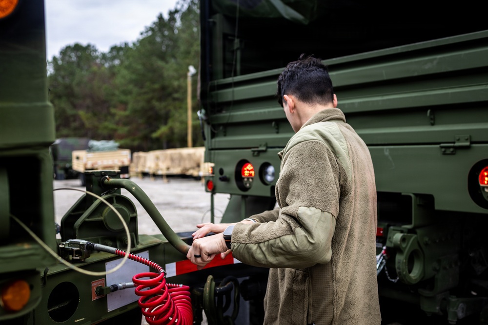 678 Air Defense Artillery Brigade responds to Winter Storm Fern