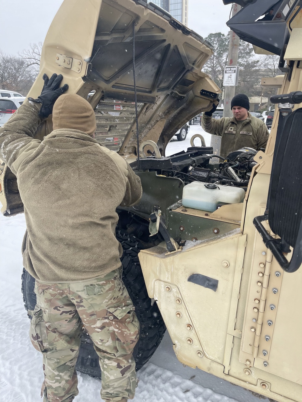 Tennessee National Guard assists with winter storm relief efforts