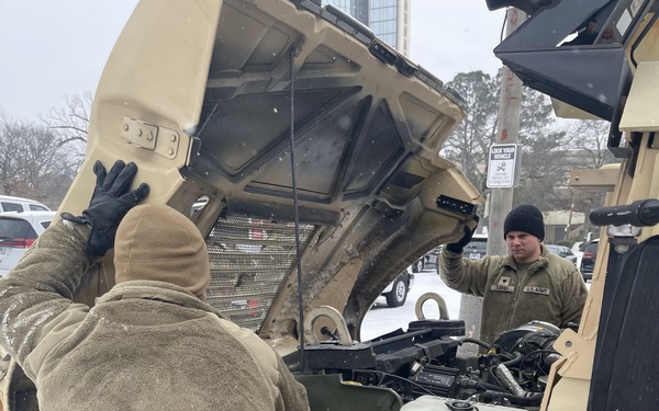 Tennessee National Guard assists with winter storm relief efforts