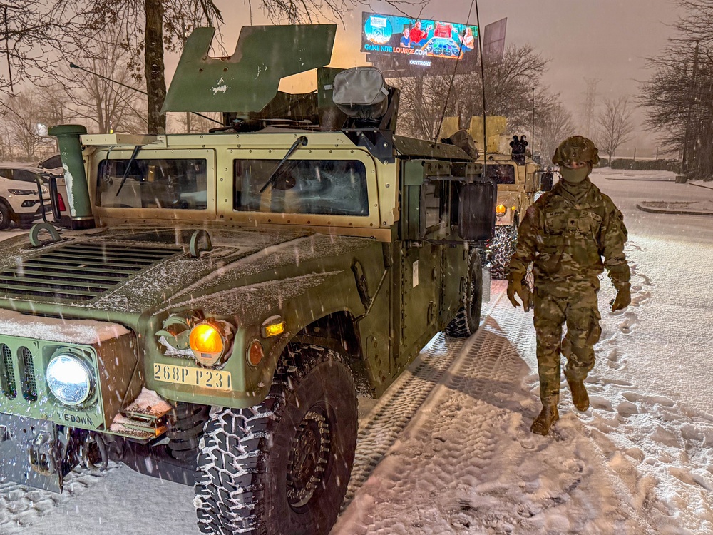 Tennessee National Guard assists with winter storm relief efforts