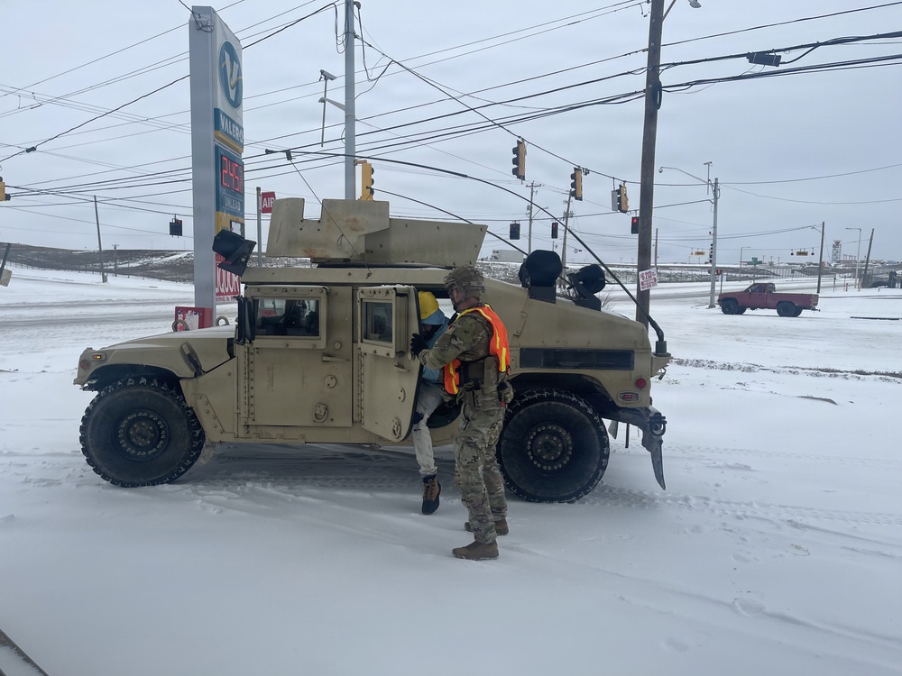 Tennessee National Guard assists with winter storm relief efforts