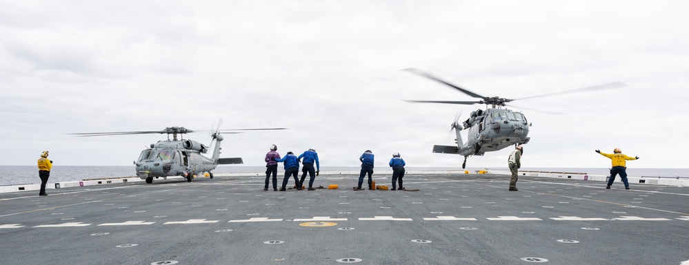 USS John P. Murtha (LPD 26) Conducts Flight Operations