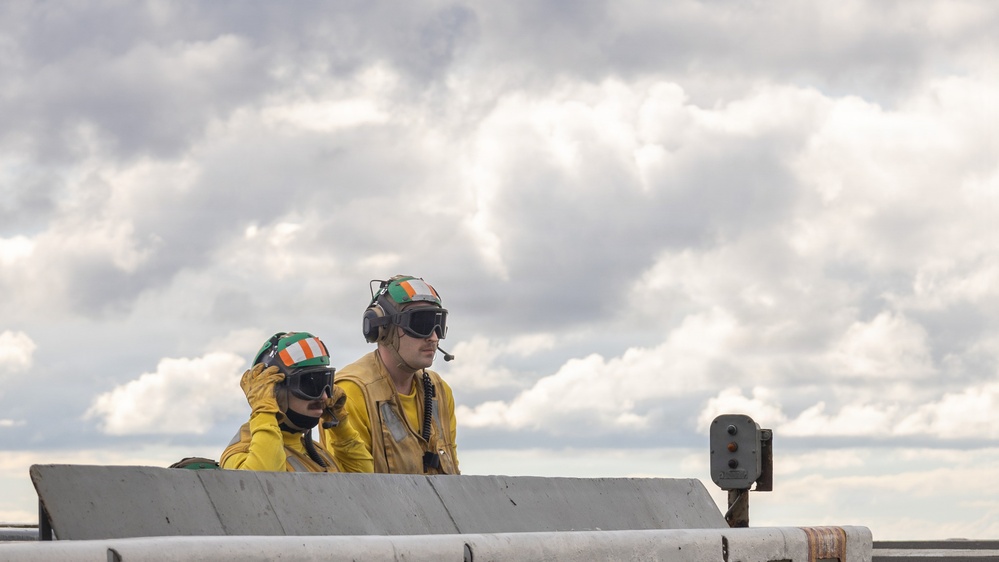 USS Theodore Roosevelt Supports Flight Operations