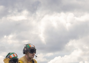 USS Theodore Roosevelt Supports Flight Operations