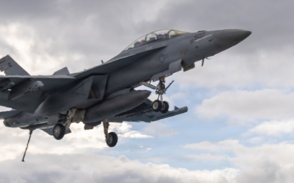 USS Theodore Roosevelt Supports Flight Operations