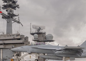 USS Theodore Roosevelt Supports Flight Operations