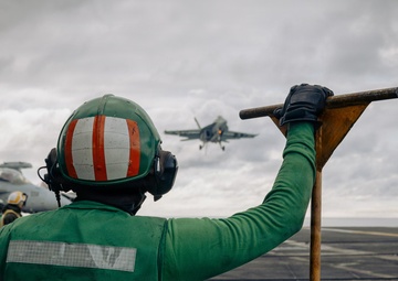 USS Theodore Roosevelt Supports Flight Operations