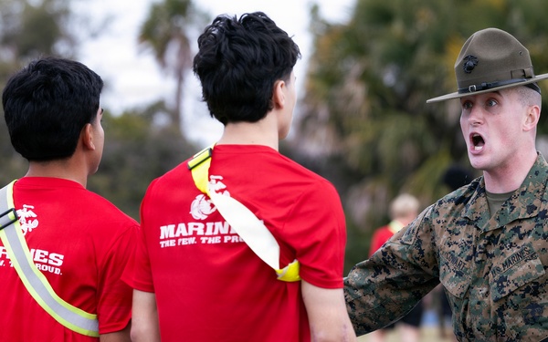 Blount Island Event Tests Readiness for Recruit Training
