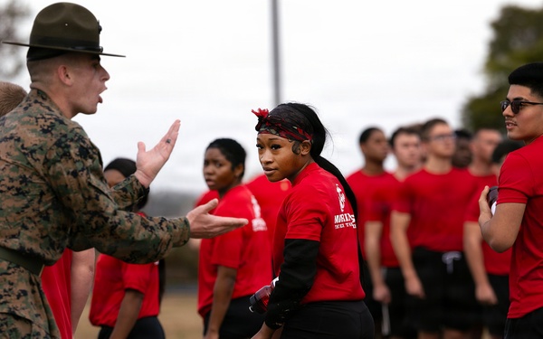 Blount Island Event Tests Readiness for Recruit Training