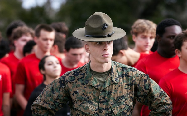 Blount Island Event Tests Readiness for Recruit Training