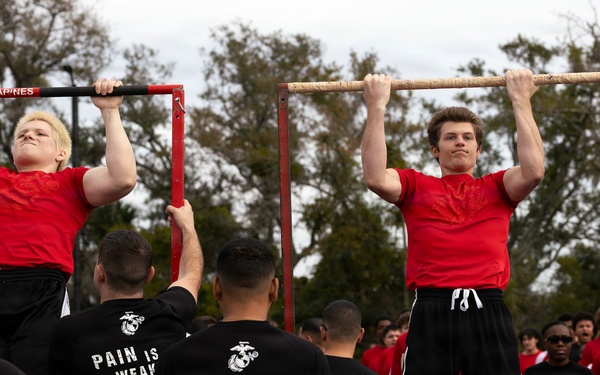 Blount Island Event Tests Readiness for Recruit Training