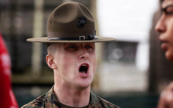 Blount Island Event Tests Readiness for Recruit Training