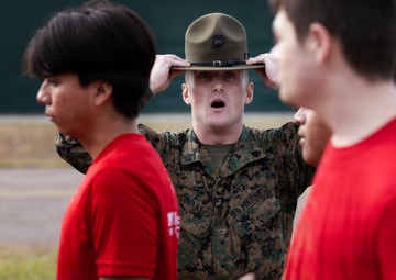 Blount Island Event Tests Readiness for Recruit Training