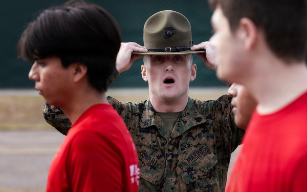 Blount Island Event Tests Readiness for Recruit Training