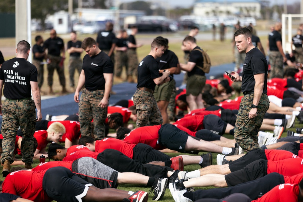 Blount Island Event Tests Readiness for Recruit Training