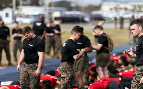 Blount Island Event Tests Readiness for Recruit Training