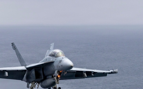 USS Theodore Roosevelt Supports Flight Operations