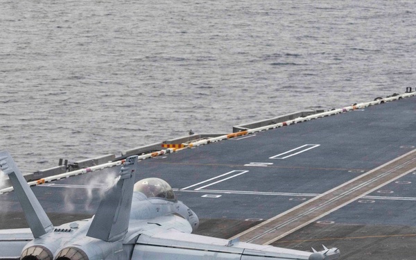 USS Theodore Roosevelt Supports Flight Operations