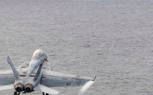 USS Theodore Roosevelt Supports Flight Operations