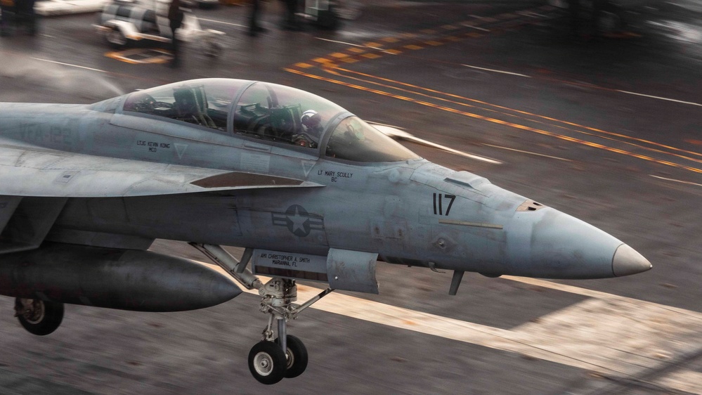 USS Theodore Roosevelt Supports Flight Operations