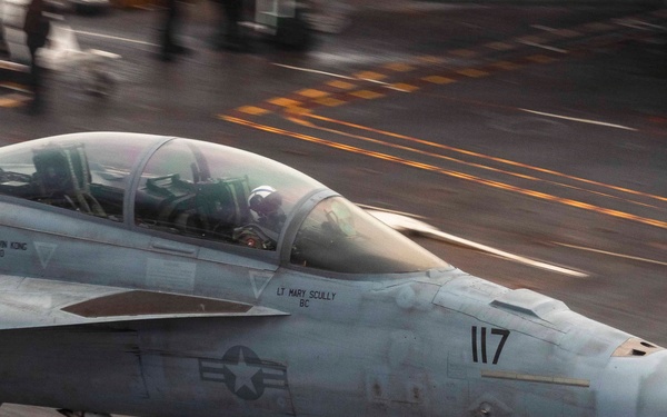 USS Theodore Roosevelt Supports Flight Operations