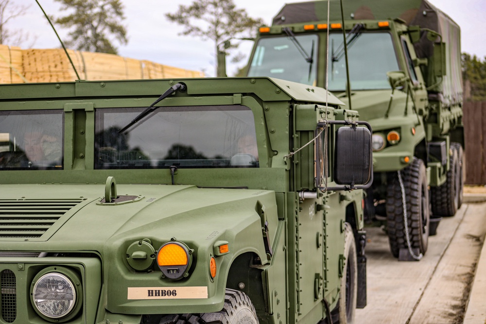 678 Air Defense Artillery Brigade responds to Winter Storm Fern