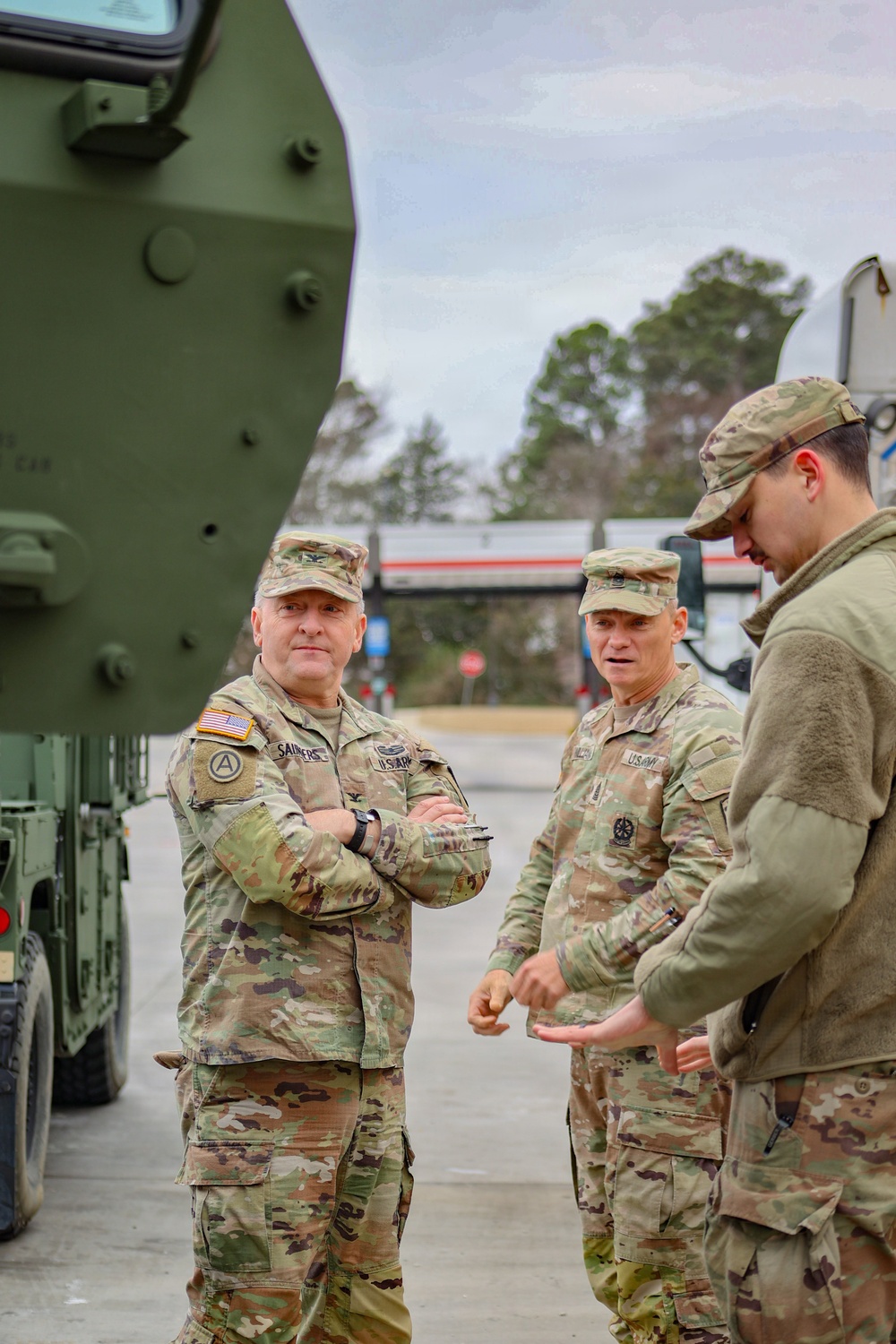 678 Air Defense Artillery Brigade responds to Winter Storm Fern