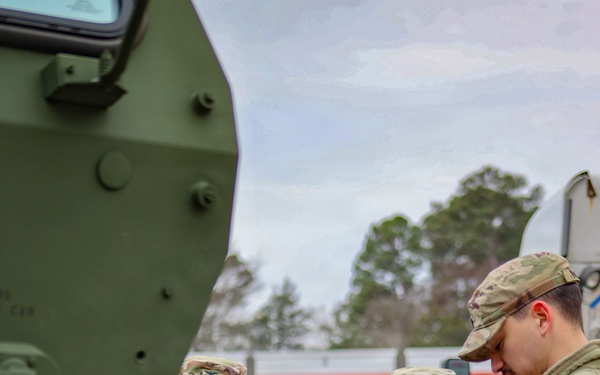 678 Air Defense Artillery Brigade responds to Winter Storm Fern