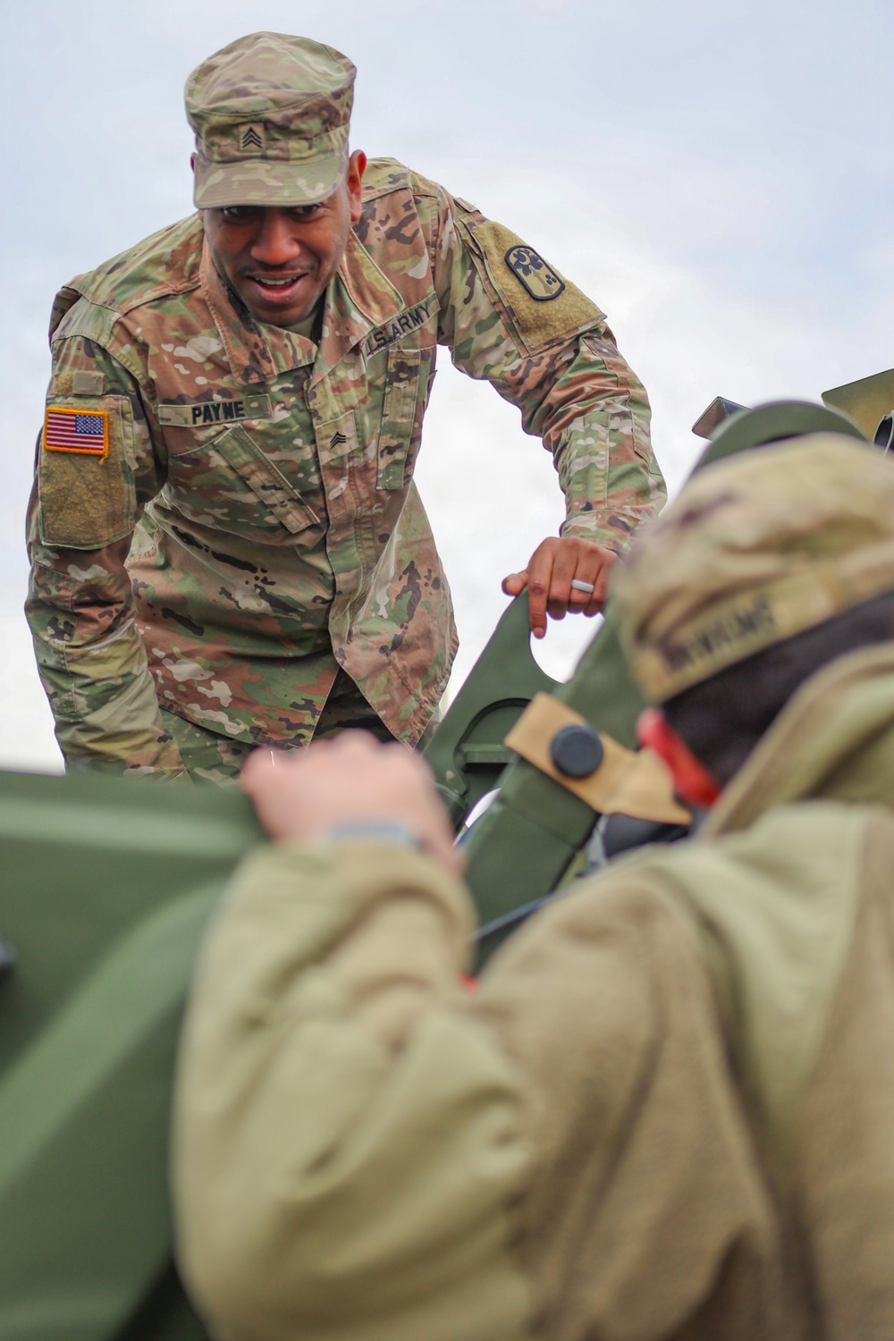 678 Air Defense Artillery Brigade responds to Winter Storm Fern