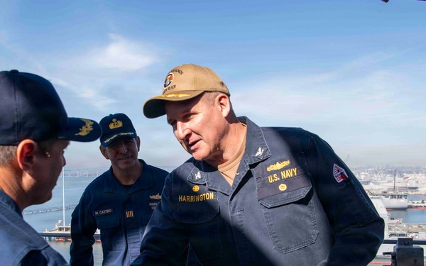 Peruvian Naval Officer Visit
