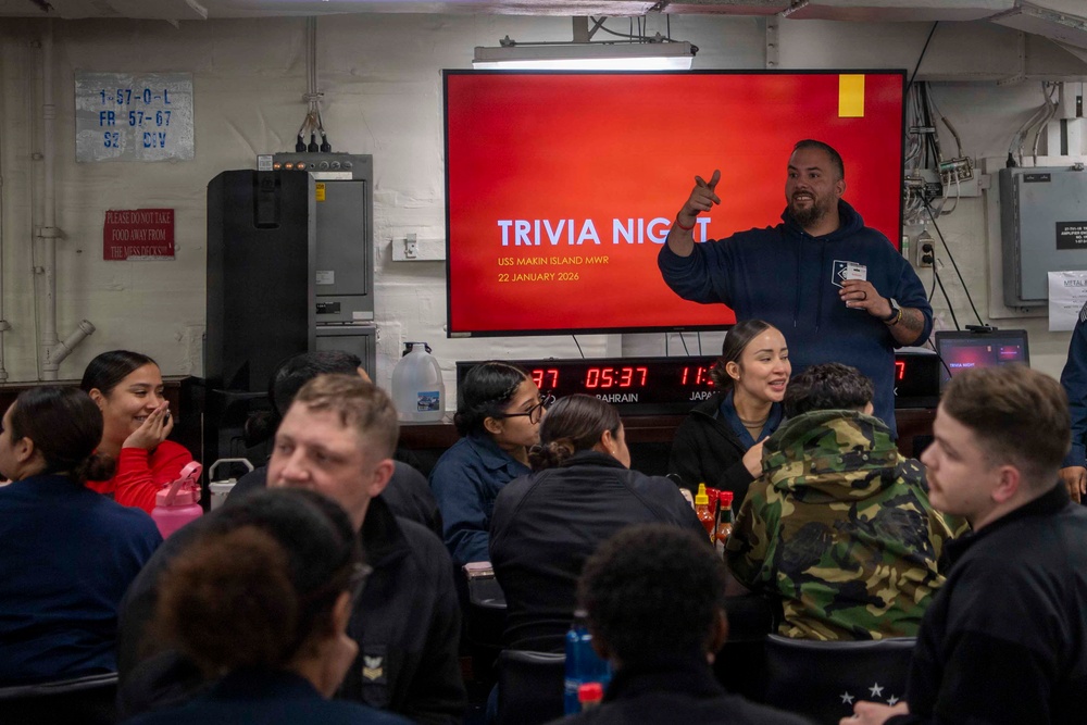 Makin Island Trivia Night