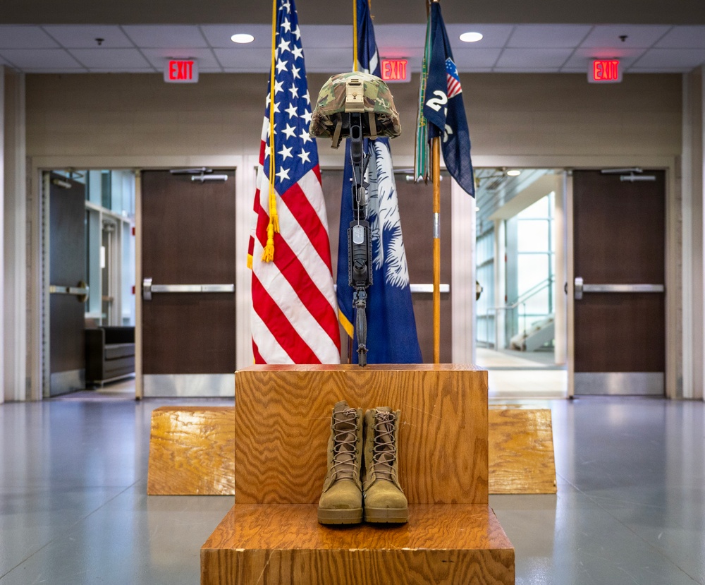 246th Army Band conducts Final Roll Call Ceremony