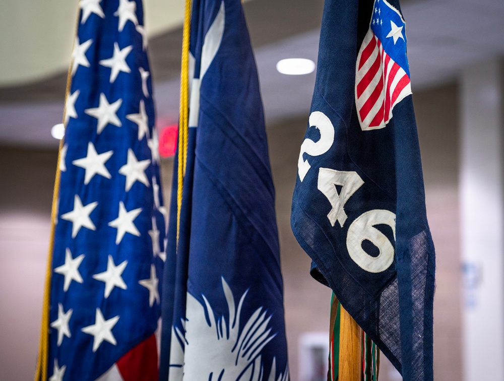 246th Army Band conducts Final Roll Call Ceremony