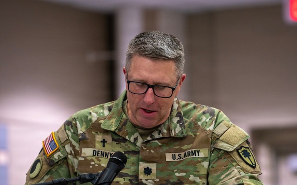 246th Army Band conducts Final Roll Call Ceremony