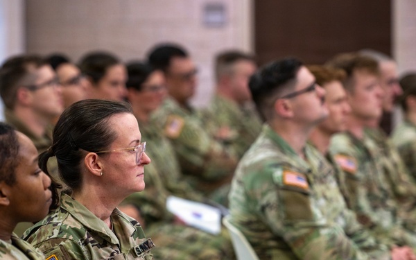 246th Army Band conducts Final Roll Call Ceremony