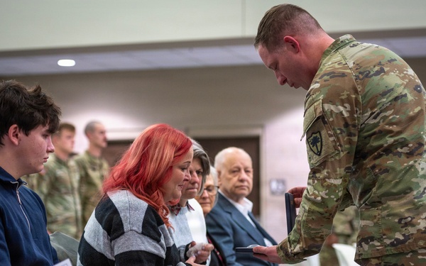 246th Army Band conducts Final Roll Call Ceremony