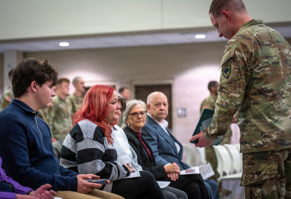 246th Army Band conducts Final Roll Call Ceremony