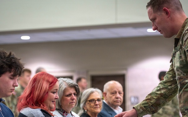 246th Army Band conducts Final Roll Call Ceremony