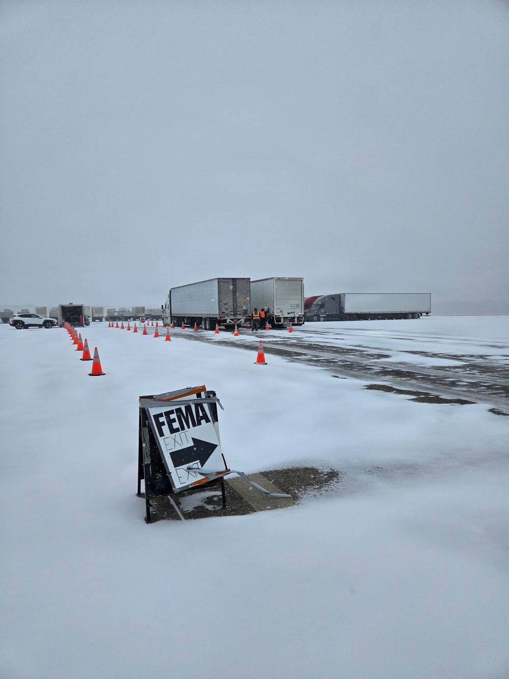 FEMA Staging Area