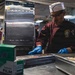 USS Theodore Roosevelt Prepares Food for Sailors
